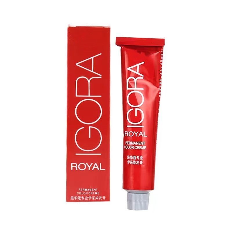 Wholesale Dye Cream 60ml dye cream Single hair salon damp cover white hair dye cream color is not frizzy