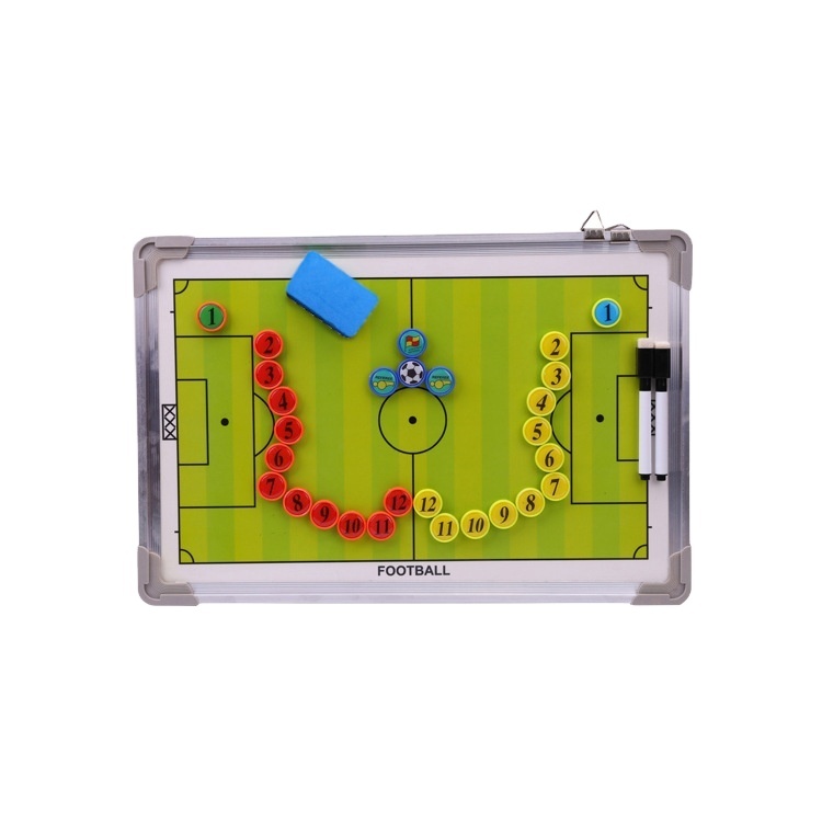 Custom good quality football tactics board magnetic erasable football tactics board