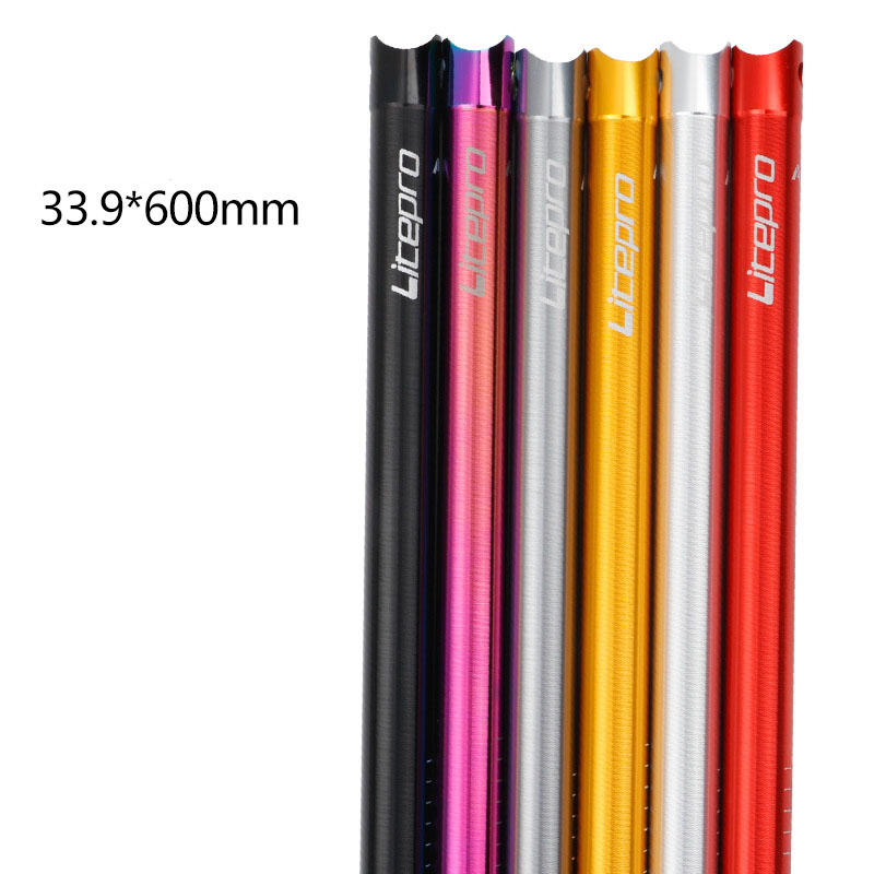 Seat Tube 31.8mm 600mm Aluminum Alloy Folding Mountain Spin Accessories Mtb Bike Parts