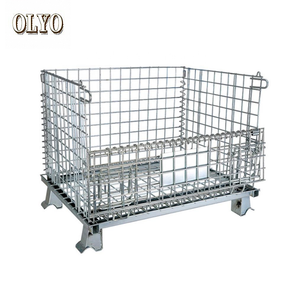 1200*1000*890 MM Large Collapsible Metal Steel Wire Storage Container Cages