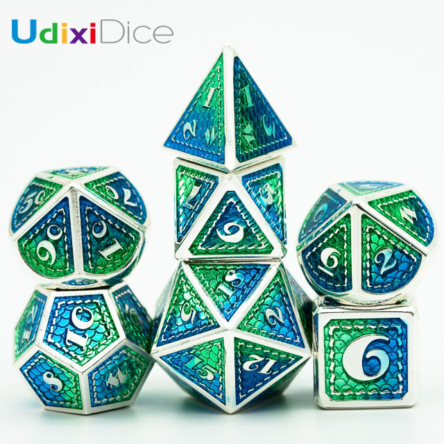 Металлические игральные кости D20 DND