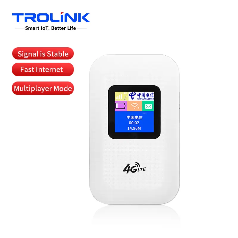 TROLINK 4g Internet Service For Home Pocket Portable Hotspot Mobile Router 4g Wifi Router With Sim Card
