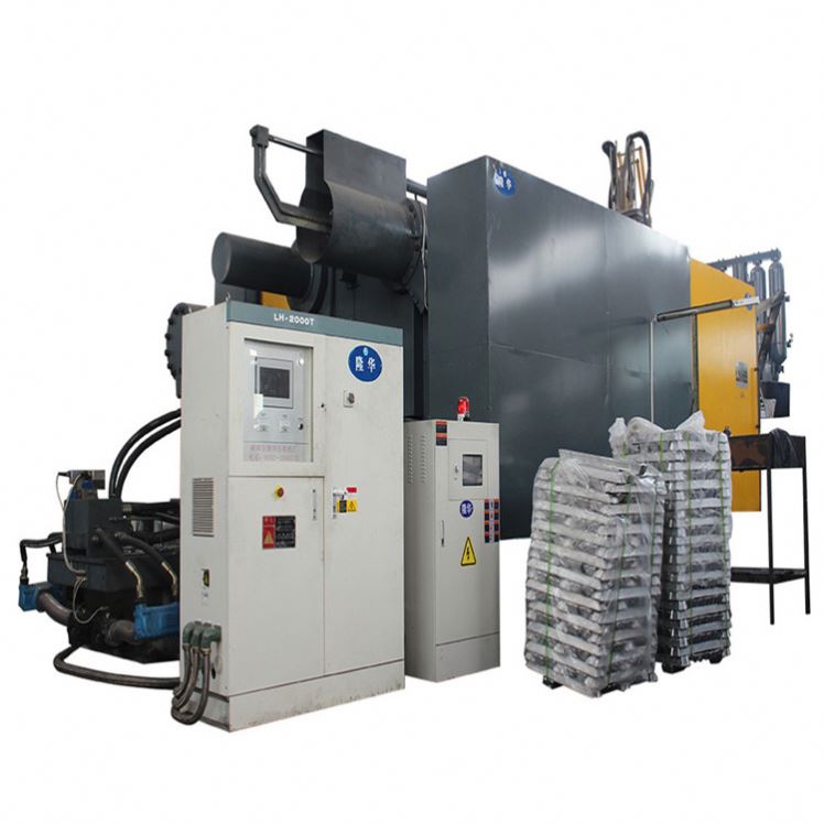 Large horizontal die casting machine is used for making Aluminum alloy high-speed railway components