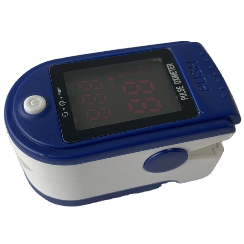 2021 Popular Self Check Blue Fingertip Pulse Instrument For Home Life