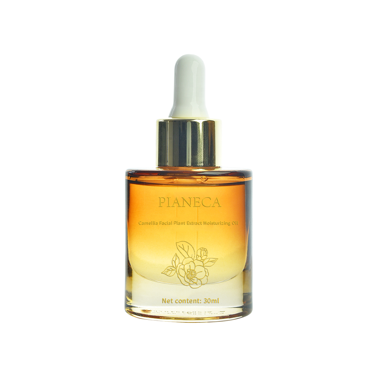 OEM Private label 100% Pure Camellia Seed Oil for Hair, Face, Body, Nails and Beard, Multi-Use Oil