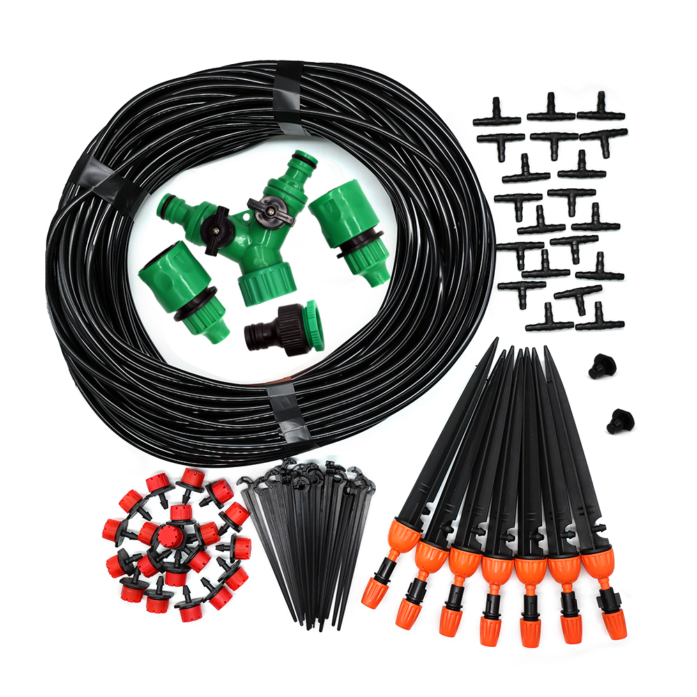 Green Garden Self Watering Drip Irrigation System watering Set Plant Watering Misting System