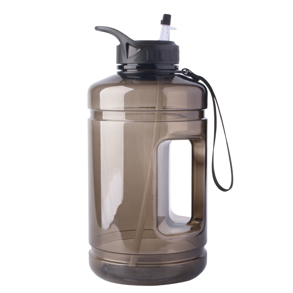 Пользовательские логотип новый дизайн bpa бесплатно 2.2L бутылка для воды с соломой