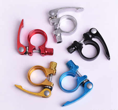 Custom Metal Work Aluminum Alloy Seat Post Clamp For Adjusting Seat Position