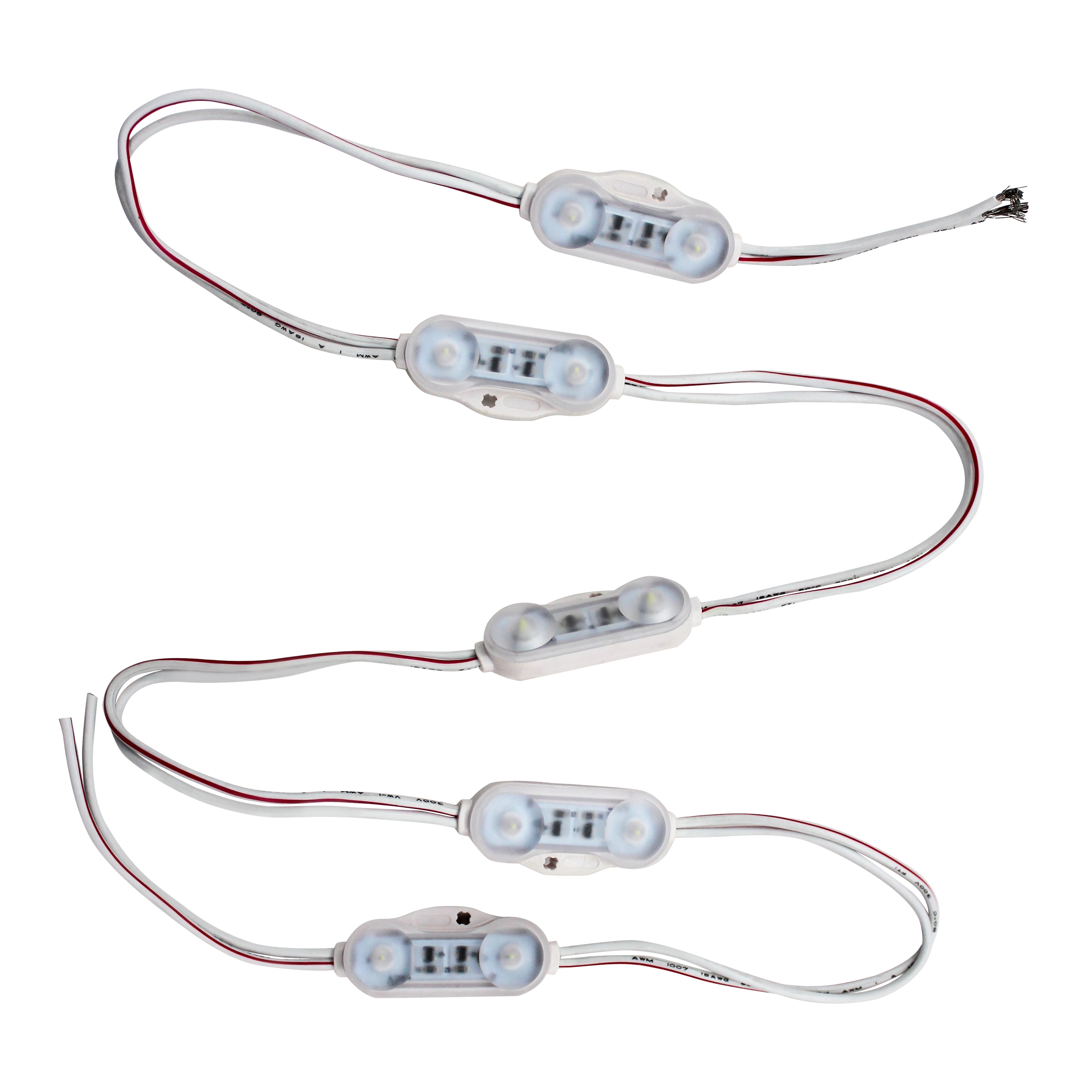 Mini Size 2leds 6500K 15000K 12V waterproof IP68 SMD 2835 Led module lights for backlight advertising