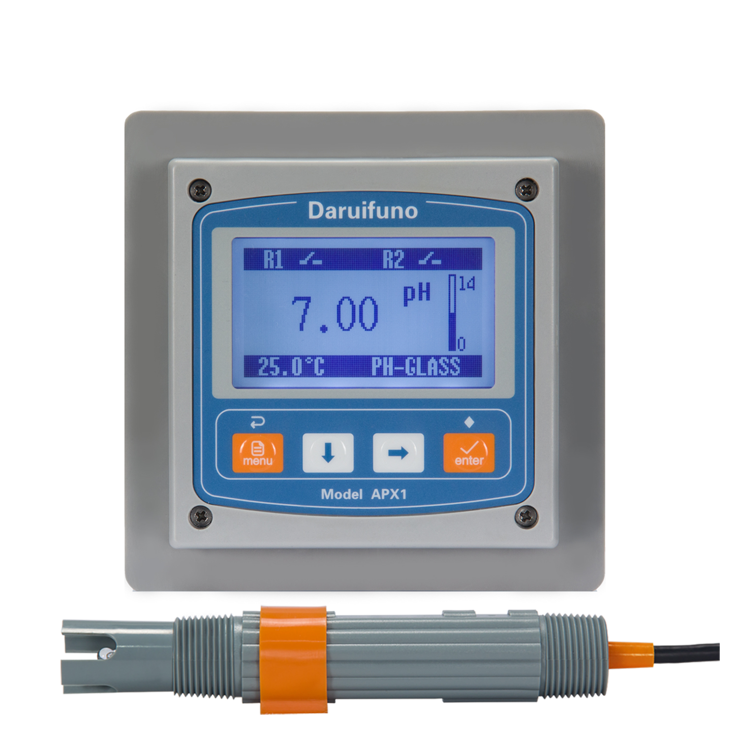 Промышленный Modbus RS485 Сигнальный выход онлайн ORP PH метр digita pH метр для воды