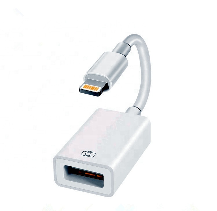 Лидер продаж, адаптер для камеры с подсветкой и USB-портом, USB OTG адаптер для карт-ридера/флэш-накопителя/клавиатуры/мыши/пианино/MIDI/iPhone