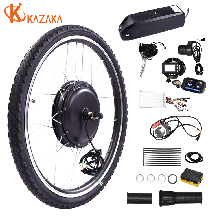 2000W 3000W 5000W 8000W Brush-less Gear-less Motor Conversion Kit 26'' *4.0" Wheel Ebike Conversion Kit Lithium Battery 2000 KIT