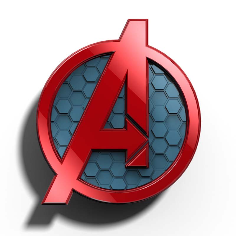 Melenlt Легенда логотип 3D светодиодный настенный светильник креативные Мстители Marvel наклейка ночник для рождества детский подарок