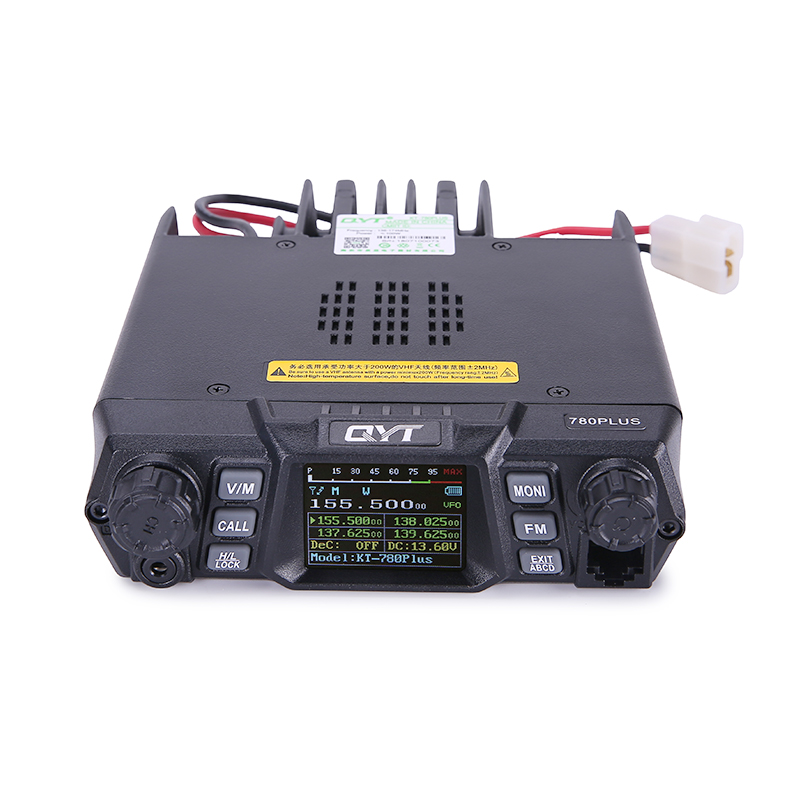 100 Вт VHF однодиапазонный quad standby цветной экран QYT KT-780Plus radio