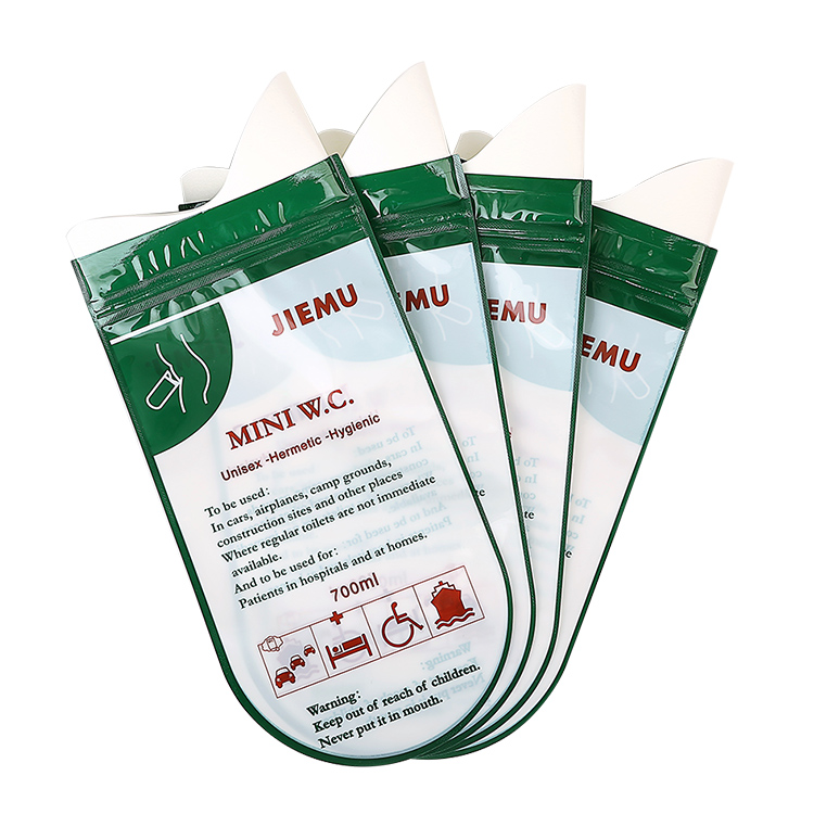 Jiemu Driving Emergency Toilet Airsickness Bag Toilet Parts Urinals Men Women Outdoor Camping Disposable Urinals