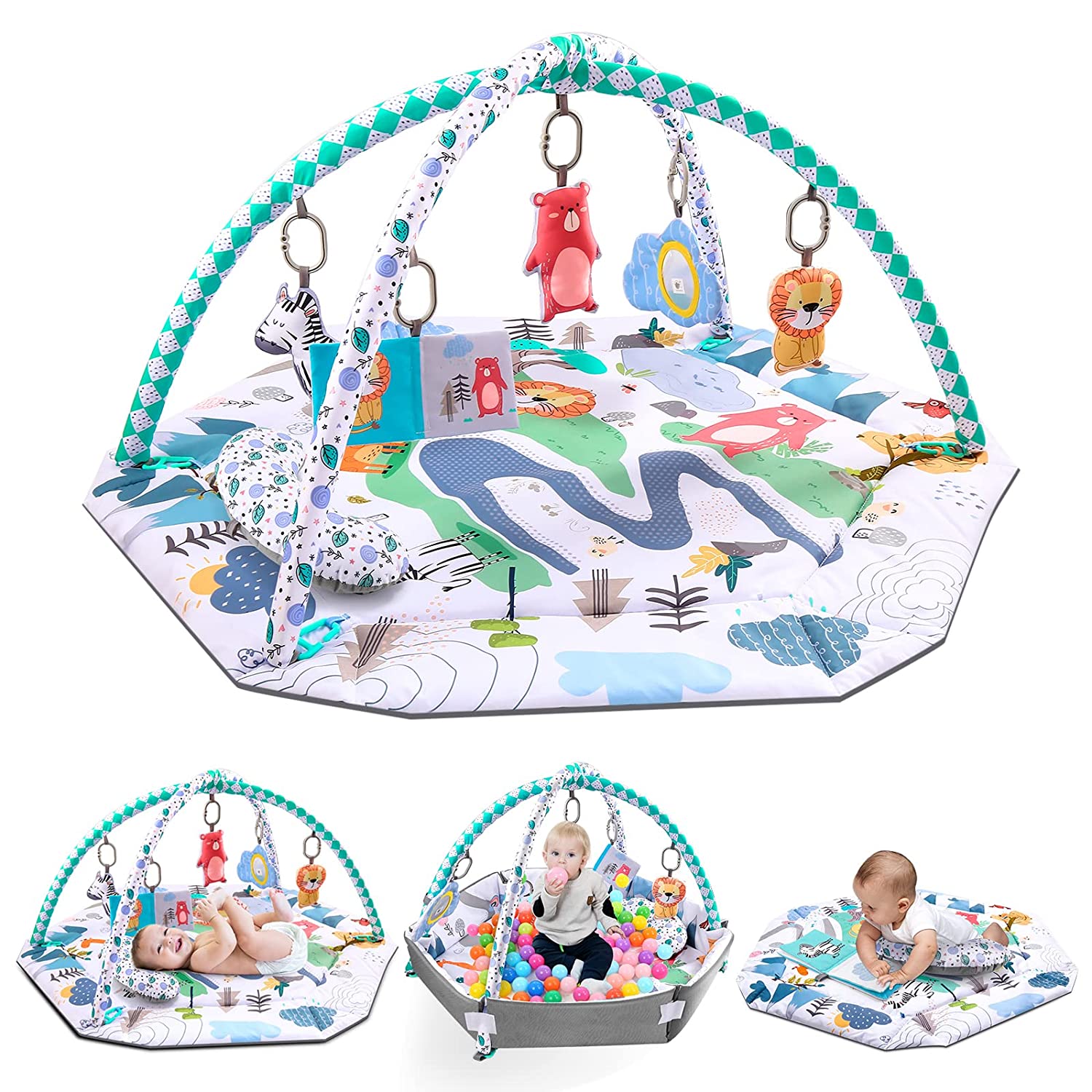 Детские игрушки, коврик для хобби, животное, одеяло для фитнеса, игрушки для игр, детские игровые коврики для активного отдыха, детский игровой коврик для игр в тренажерном зале