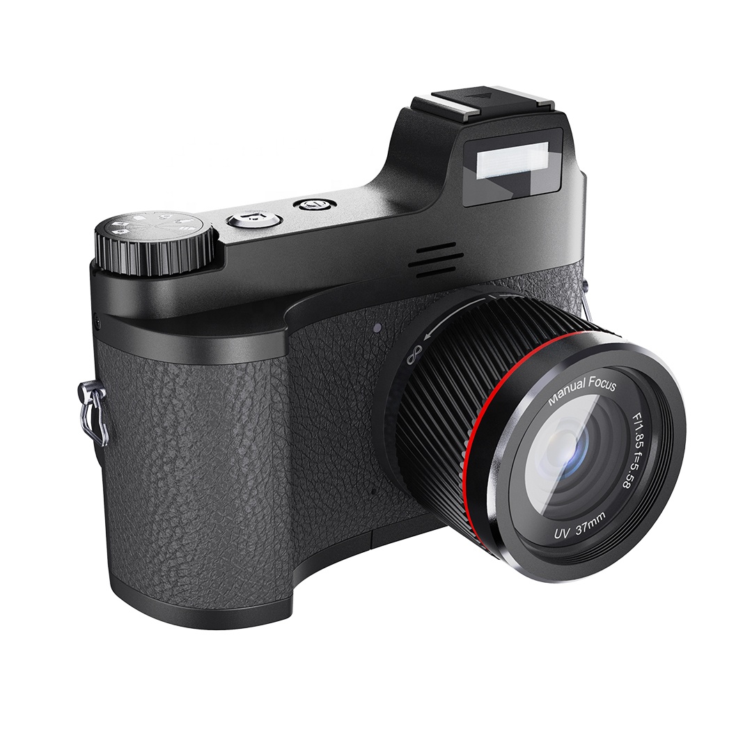 Цифровая камера для видеоблога 48mp 18x анти-встряхивание 4k винтажная камера