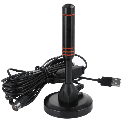DVB-T наземная цифровая ТВ антенна с двойным усилением USB ТВ антенна для помещений