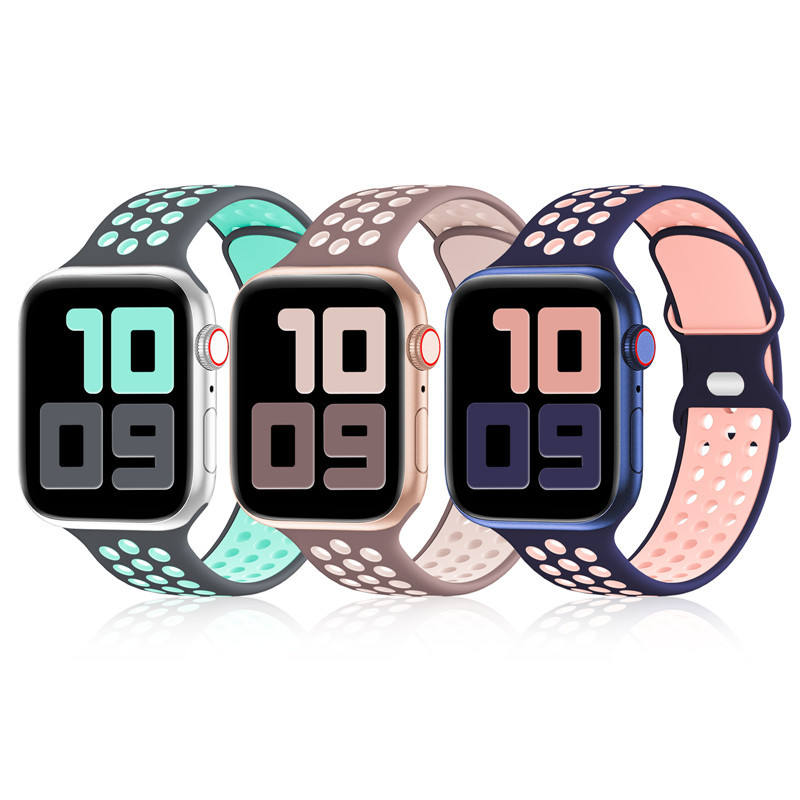 Мягкий силиконовый ремешок Pulseira для часов Slap, совместимый с iwatch, силиконовый ремешок для часов Apple