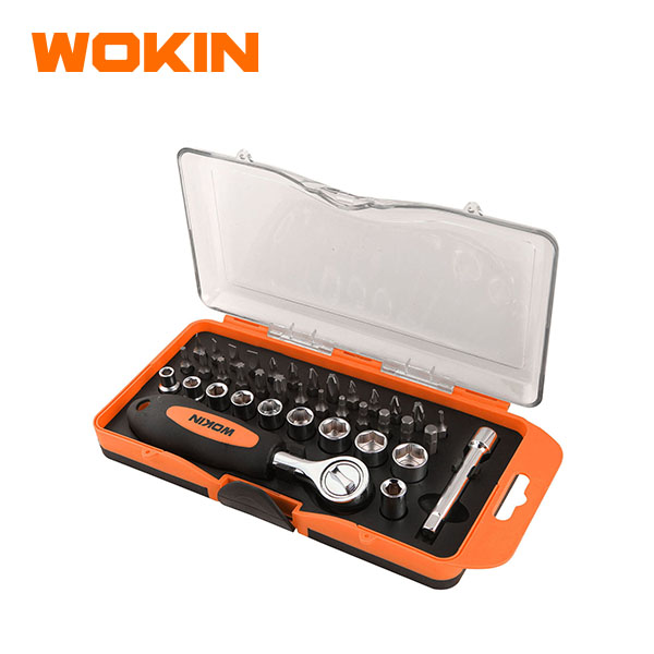 Набор бит и розеток WOKIN 206638 38 шт.