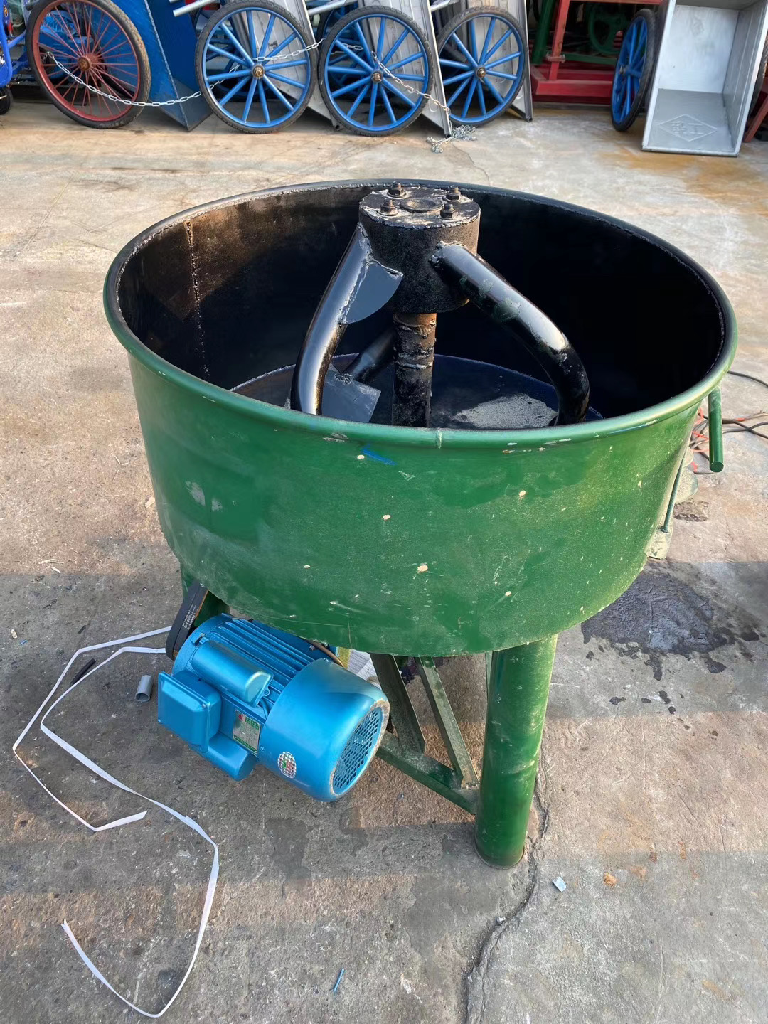 Mixing machine/Mixer for epdm granules and PU binder SBR granules rubber granules for playground, running track