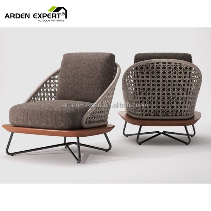 Уличная мебель для патио Arden Expert, антикоррозийный материал, оригинальная садовая мебель, оптовая продажа, диван из ротанга, стул из тика