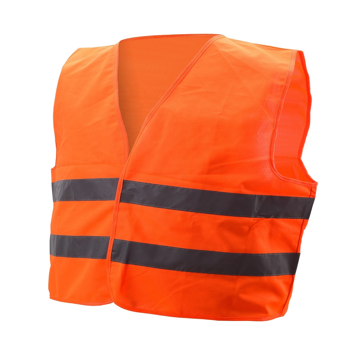Europe Orange Class 2 Compliant Mesh High Visibility Hi Vis Reflective Vest Unisex Safety Vests With Hook Closure