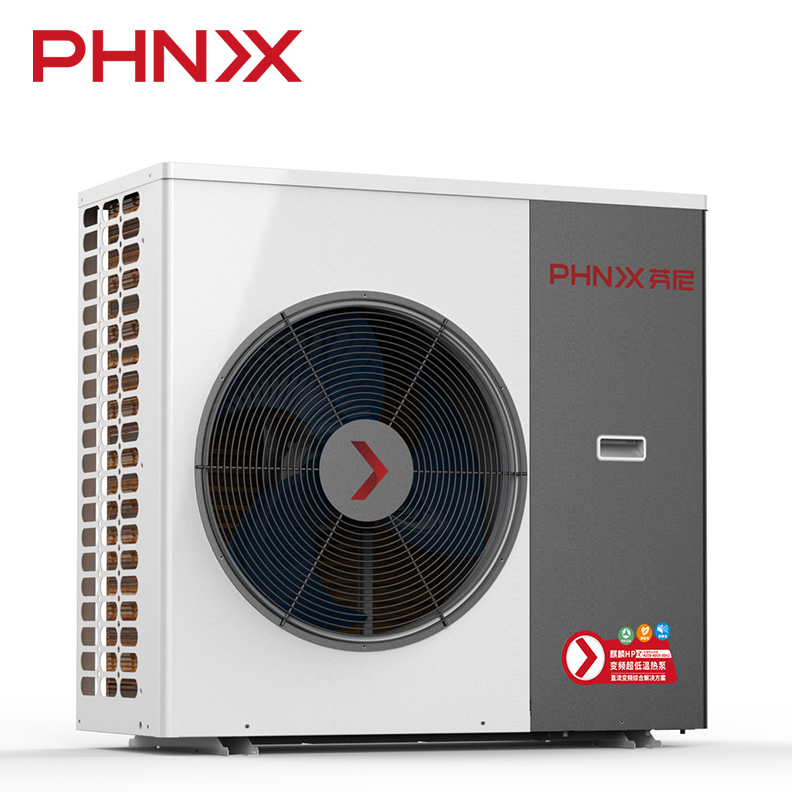 PHNIX R410A дешевый моноблок, инвертор постоянного тока, воздушный водяной тепловой насос для домашнего отопления