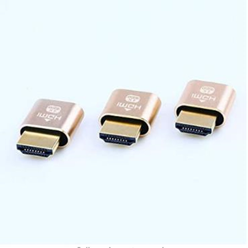 DTECH муляж эмулятора HDMI 4K окно дисплея Mac OSX Linux Hdmi муляж вилки