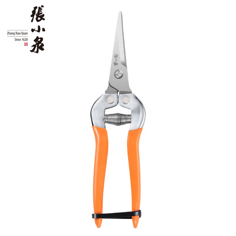 Gardening Hand Pruner Pruning Shear with Precision Long Curved Snip