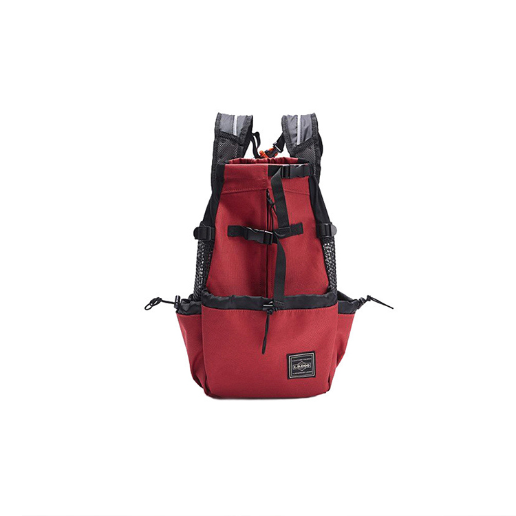Pet shoulder passenger backpack dog outburst bag ventilated breathable washable bike outdoor backpack