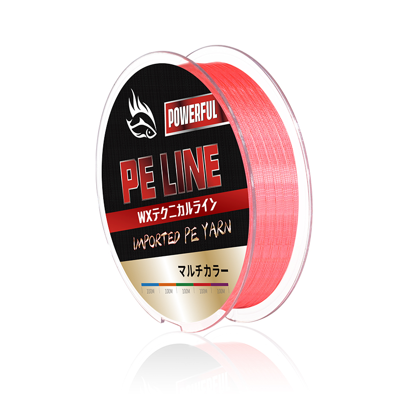High quality 4 strand fishing line braid with promotional price