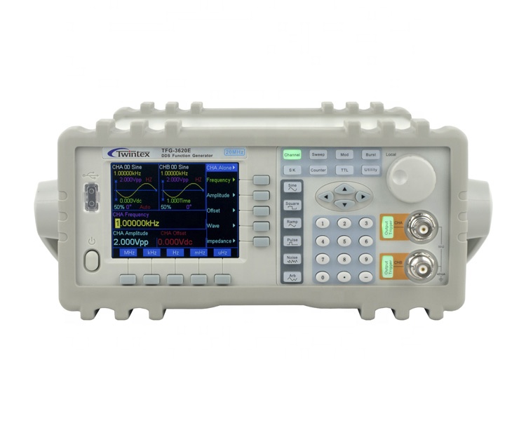 Twintex студент лабораторного использования FM развертки TTL выход 1uHz до 10 МГц DDS произвольный 2 канала генератор сигналов