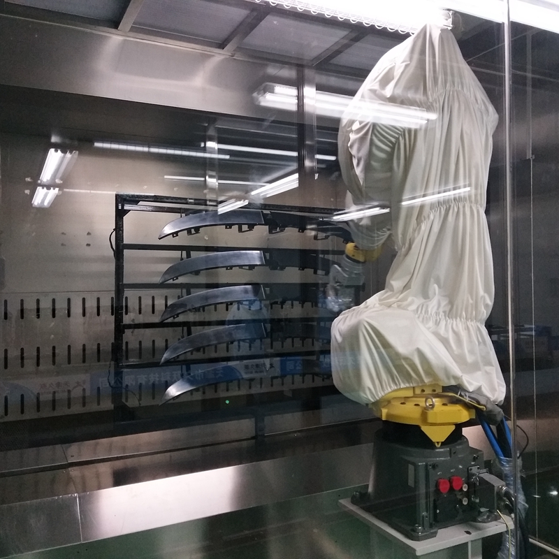 Автоматический робот Fanuc для покраски автозапчастей под ключ