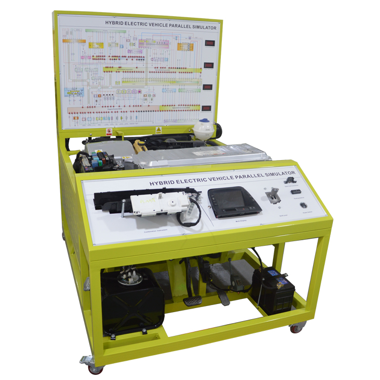 New energy vehicle car teaching equipment of hybrid power system