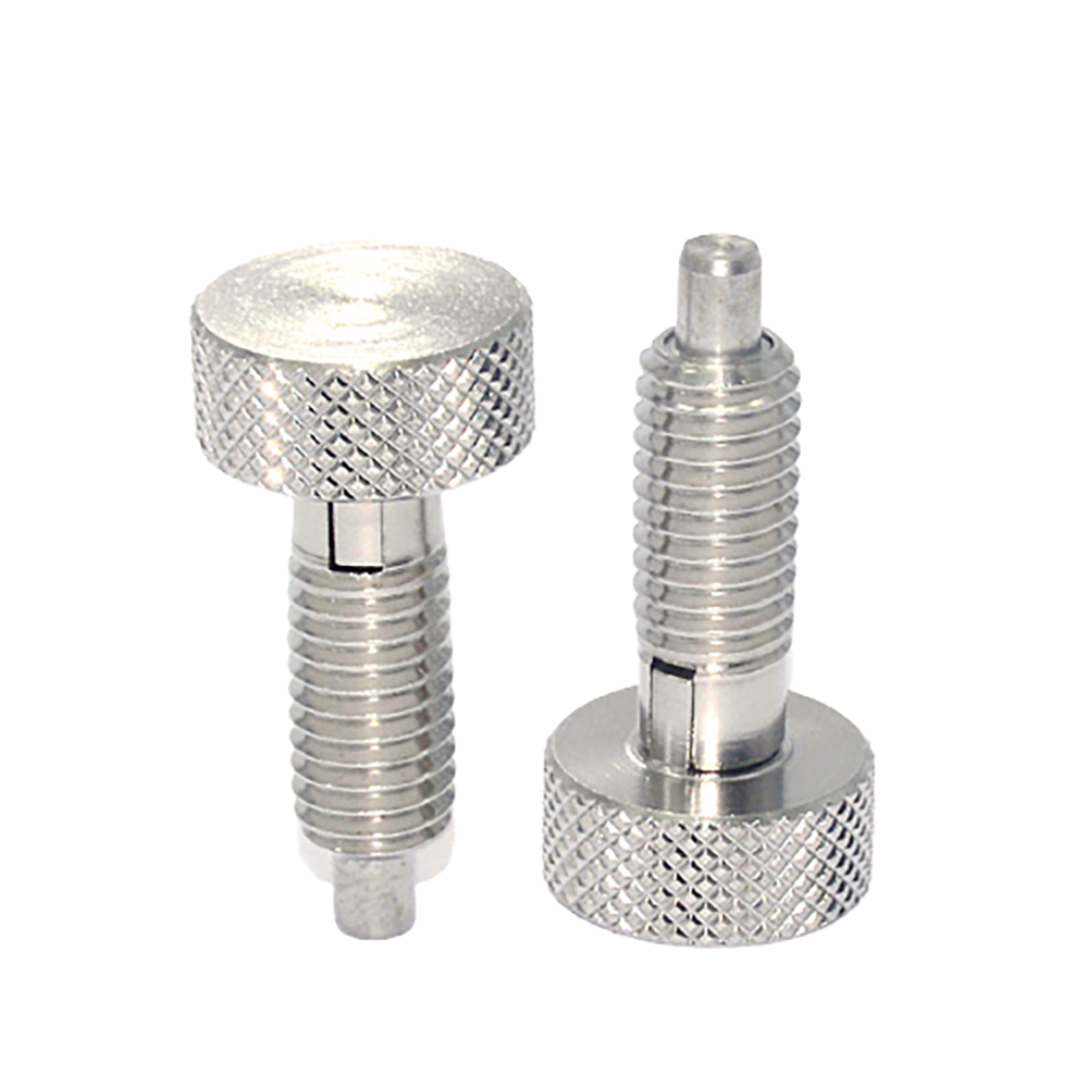 Hot Sale Stainless Steel M6 M8 M10 Self Locking Type Knob Style Spring Plungers Pin