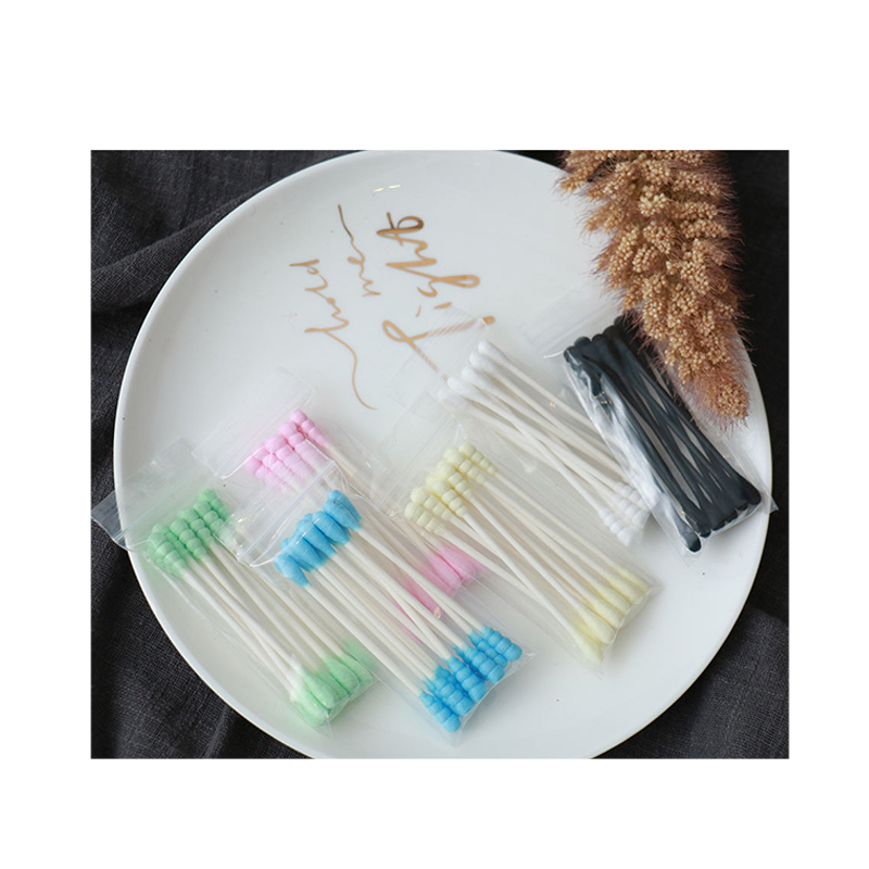 Sustainable eco friendly products 10pcs cotton swabs bamboo sticks for design