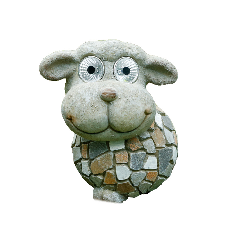 Creative animal cute decorative ornaments park lawn resin crafts furnishings