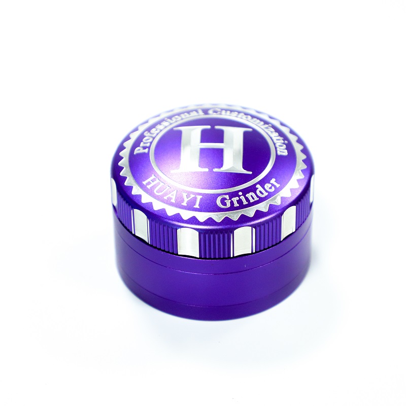 New Design CNC Machining 4 Layer Aluminum Weed Herb Grinder