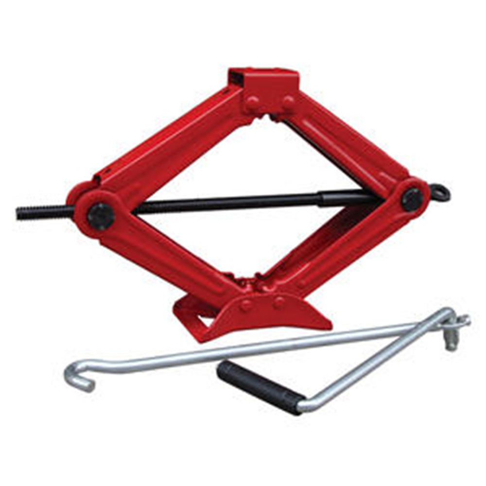 Protable Lift 2ton Red Scissor Jack - 3000 lb. Capacity