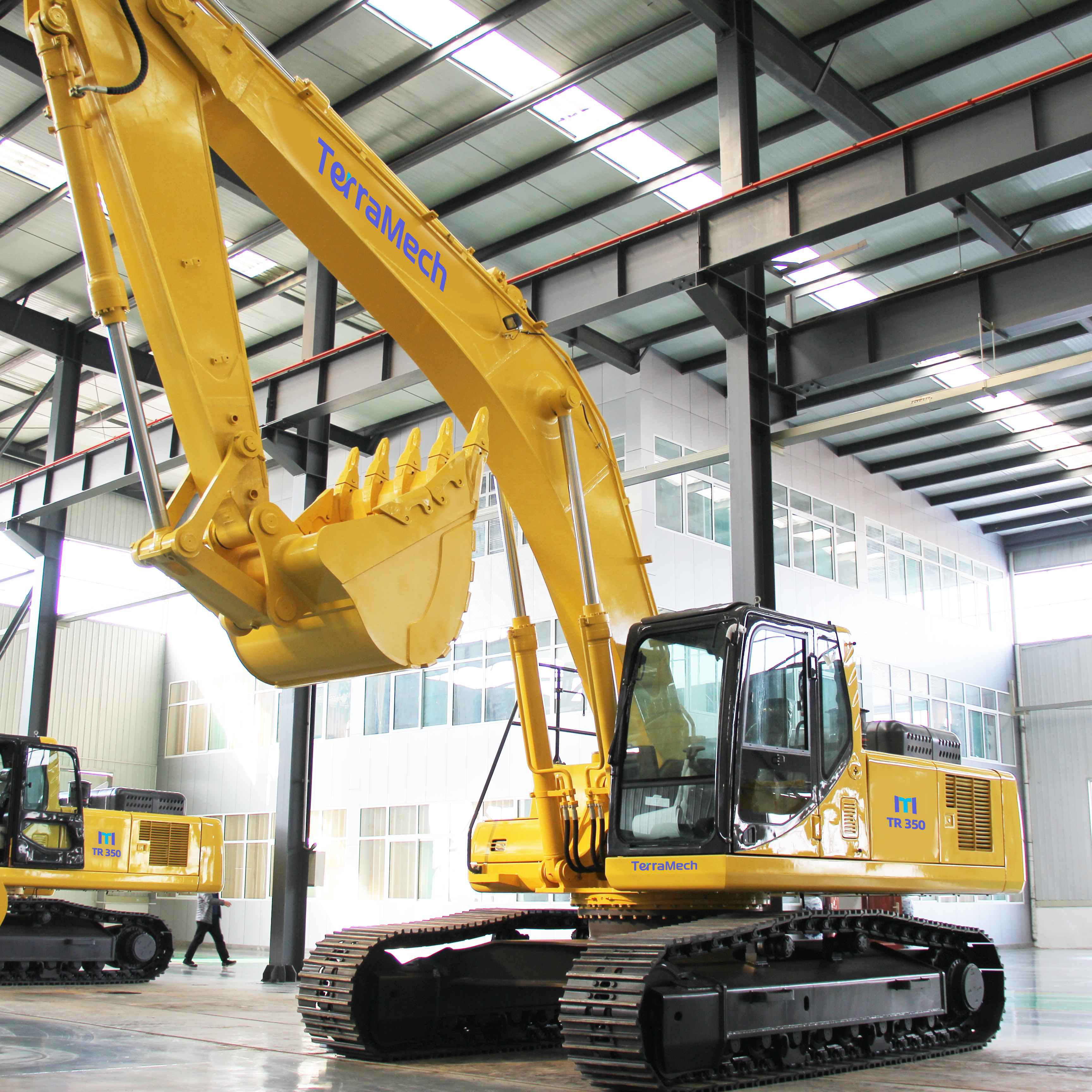 Экскаватор TerraMech TR350 35ton, гидравлическая силовая лопата, поставщик японской немецкой импортной гидравлической системы, высокая эффективность