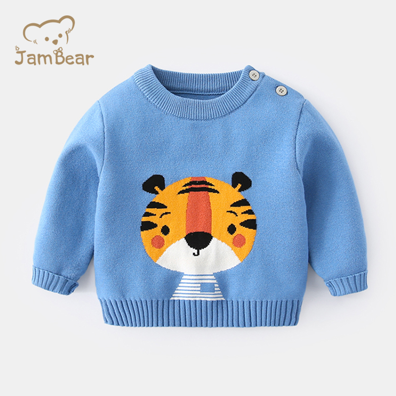 JamBear/свитер для малышей; Сезон осень-зима; Зимний топ для маленьких девочек; Детская футболка на подкладке; Утепленная зимняя одежда