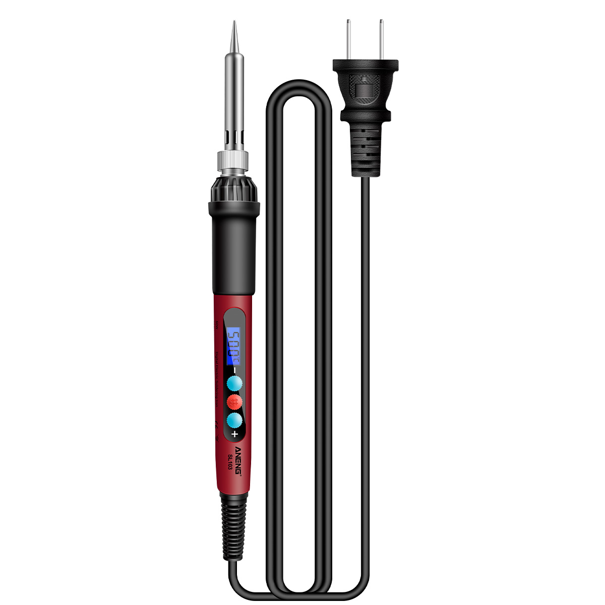 ANENG SL103 Digital Electric Soldering Iron US/EU Plug Adjustable Temperature Display Welding Tool Portable Electrocautery