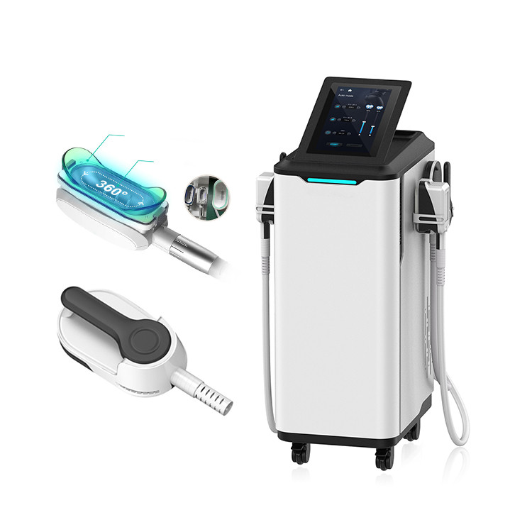 newest 2 in 1 HI-EMT cryotherapy freeze 4 handles body slimming cellulite lipo cryolipolyse 360 machine