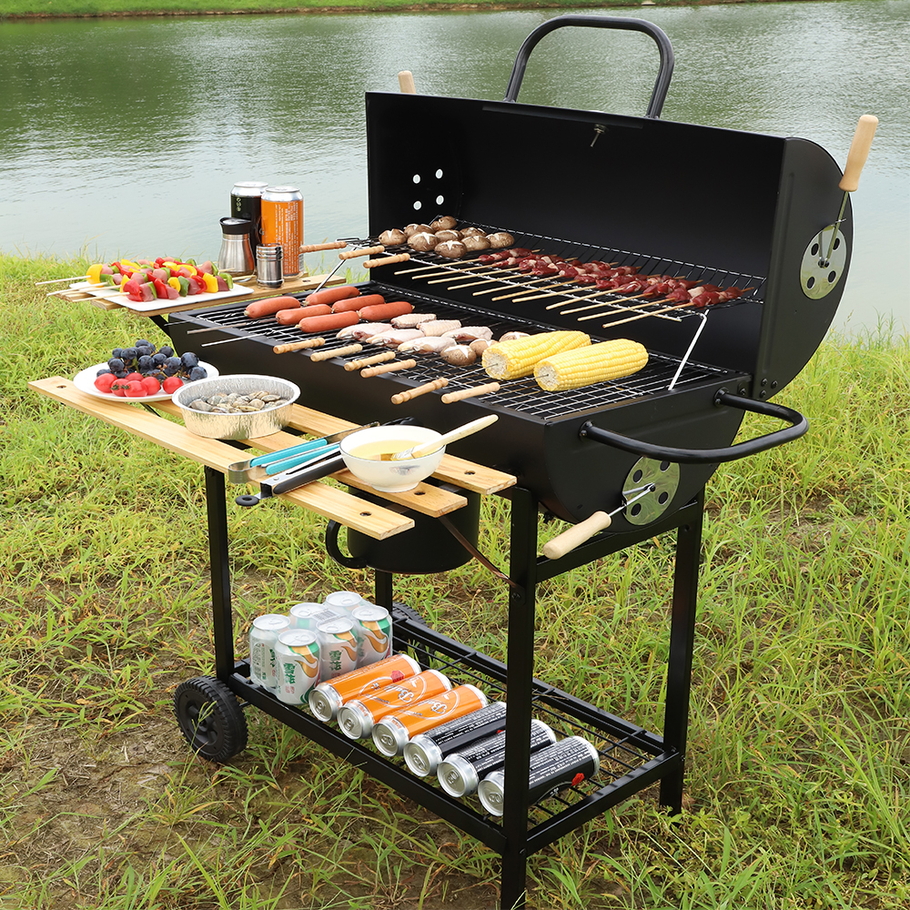 Backyard durable charcoal bbq grill for party outdoor picnic barbecue stove