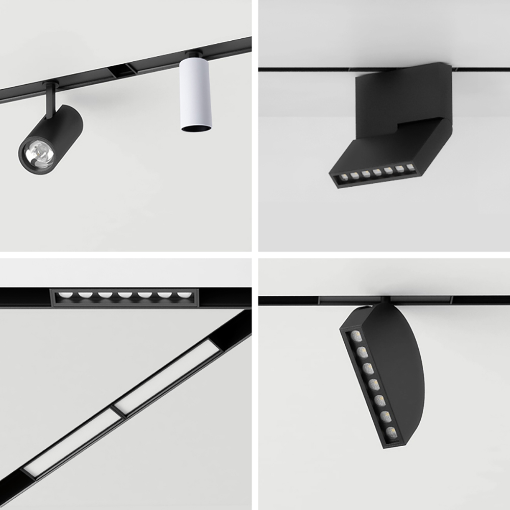 High Quality Aluminum Led 1.5m Magnetic Track Rail