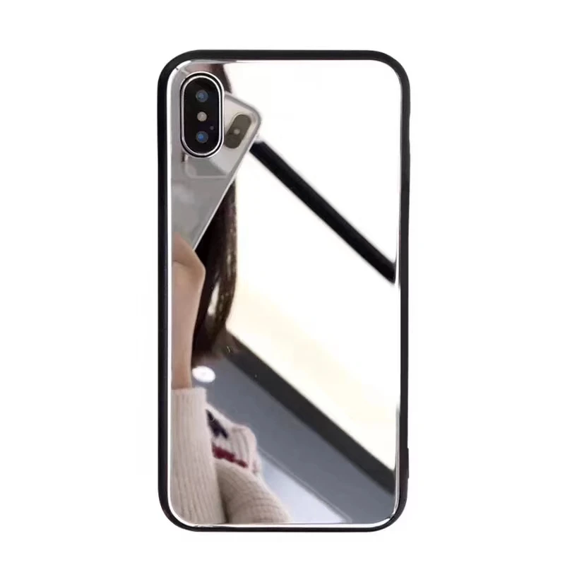 Чехол для телефона для макияжа для Iphone X, индивидуальный чехол для мобильного телефона Ip8/7Plus, зеркальное стекло 6S, Женский термостойкий чехол для селфи без рисунка