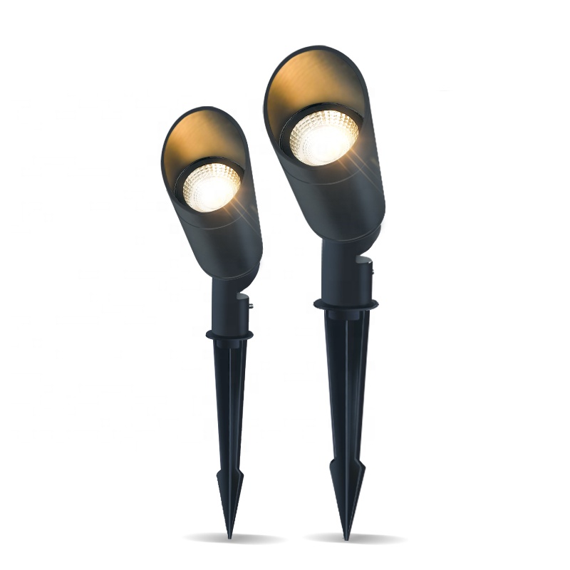 Hot Sale 5W garden Led courtyard lamp IP65 Aluminum Outdoor Black aluminum light aluminum LED lawn light