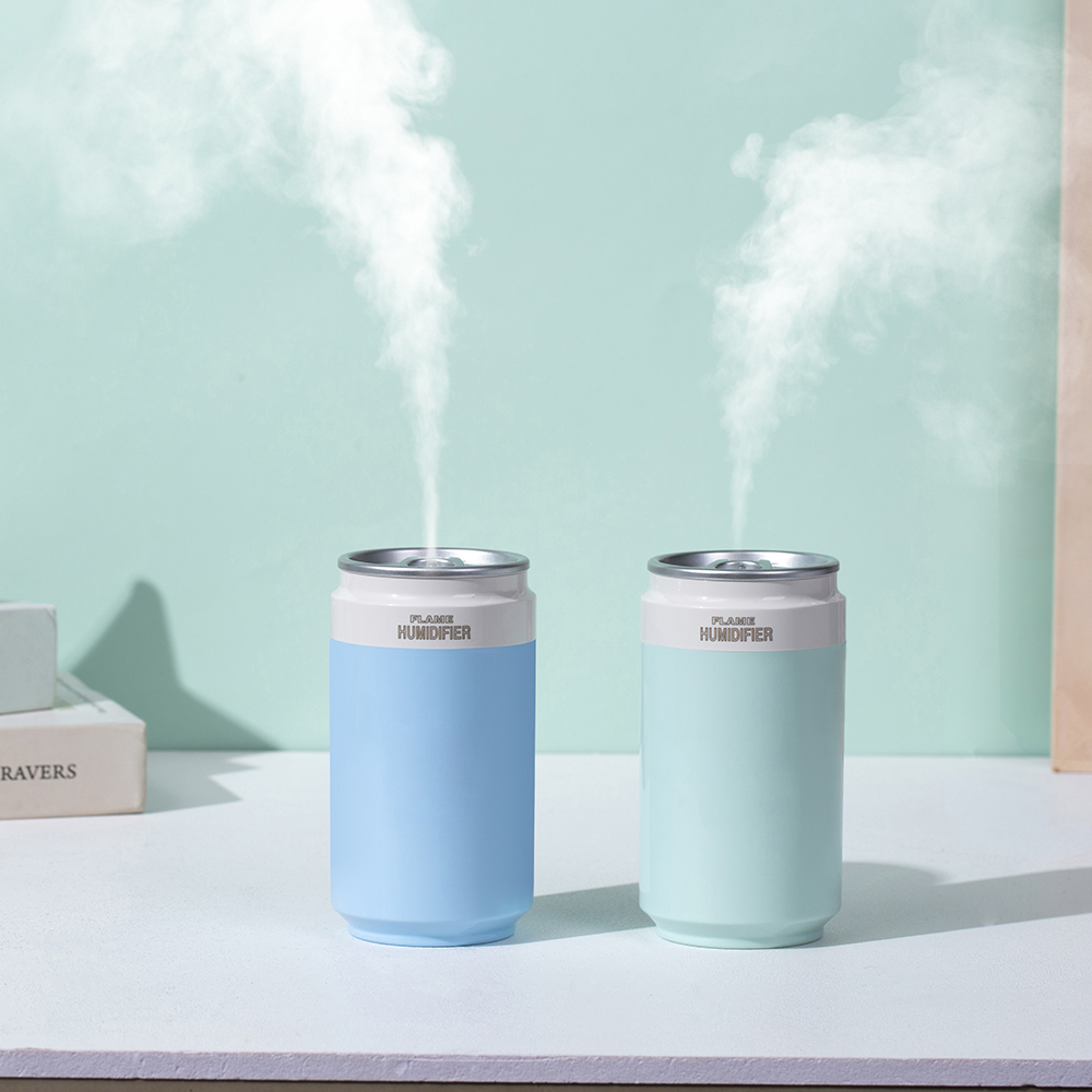 800mal usb car smart diffuser Portable light h2o Spray flamer air aroma 7 colors led lamp mini personal smart humidifier