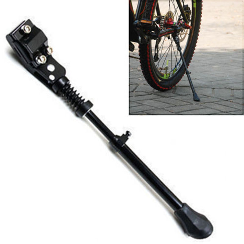 Adjustable Aluminum alloy Bicycle Kickstand Side Stick Stand Bike Cycling Side Replacement Kickstand Suit for 16 20 24 26 inch